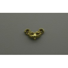 Decorations with the image of two mountain goats and bird